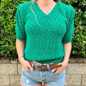Vintage knit top
